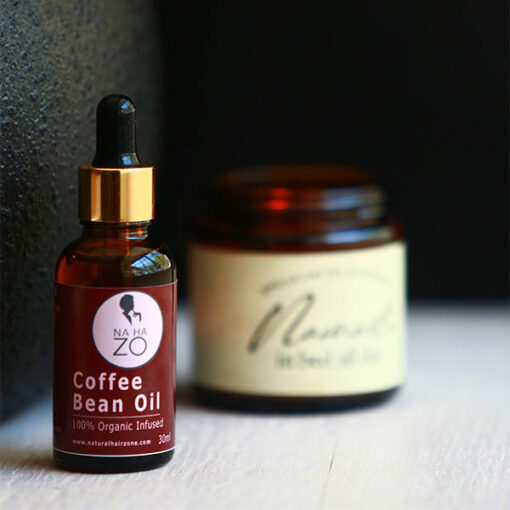 Coffee Oil for Organic Natural Hair for Sale at Nahazo Natural Hair Zone Na Ha ZO online shop